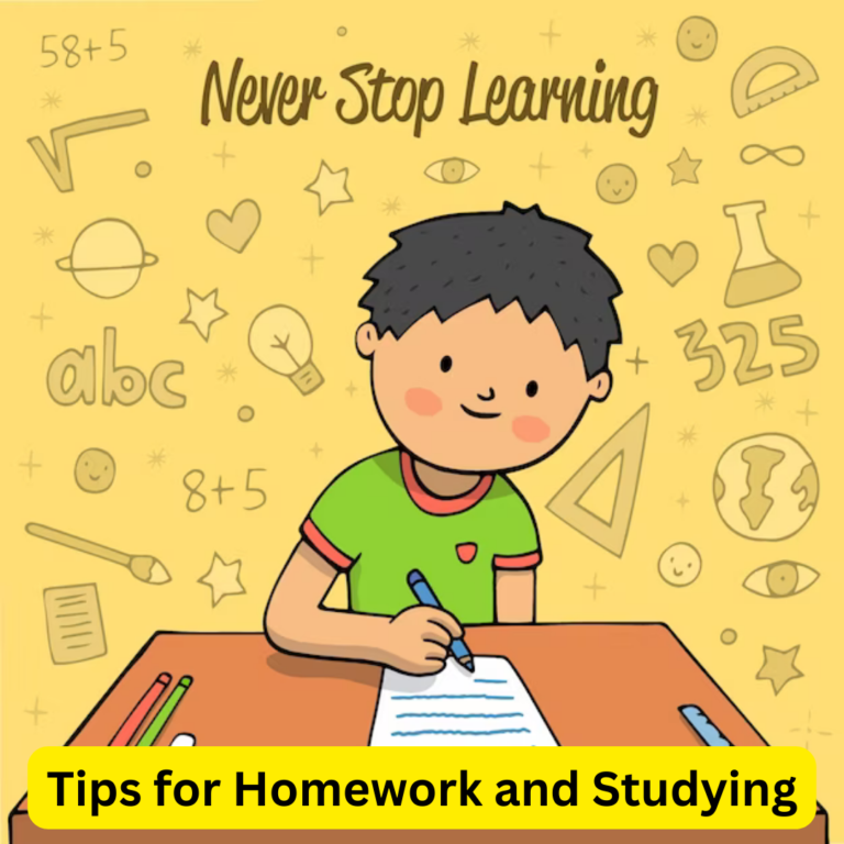 Tips for Homework and Studying